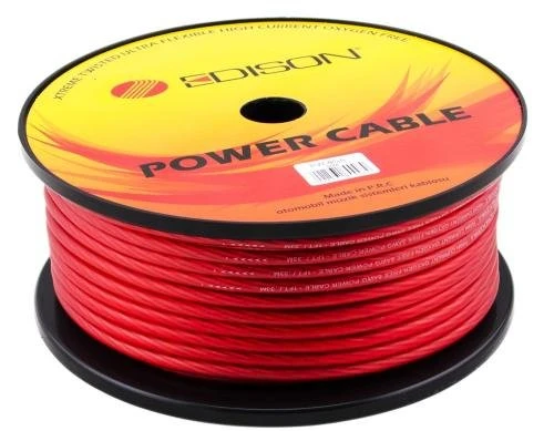 Edison Pw-8ga Oto Anfi Tesisat Kablosu Silikon 4ga 50 Metre - Resim 2
