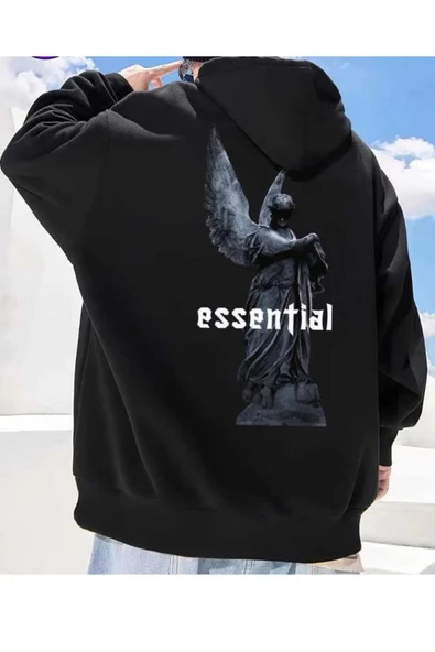 KOZİA OUTDOORS malkoçbey baskılı oversize unisex sweatşirt - Resim 8