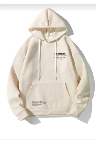 KOZİA OUTDOORS malkoçbey hapıyy test  baskılı oversize unisex sweatşhirt - Resim 3