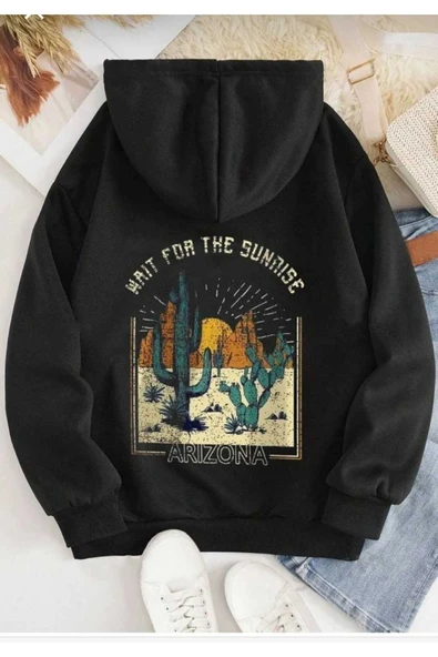 KOZİA OUTDOORS malkoçbey baskılı oversize unisex sweatşirt - Resim 8