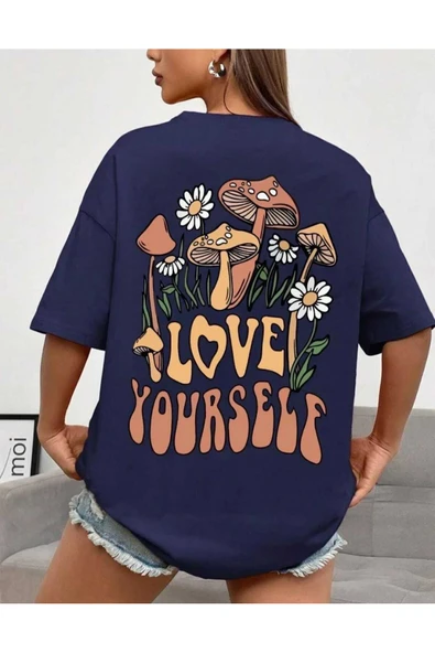 KOZİA OUTDOORS malkoçbey love yourself baskılı t-şhirt - Resim 7