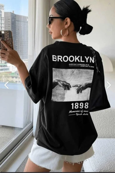 KOZİA OUTDOORS malkoçbey oyaka unisex oversize t-şhirt - Resim 2