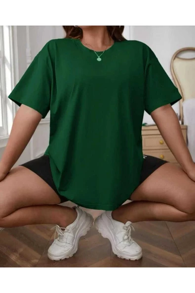 KOZİA OUTDOORS Pamuklu Oversize Basic Unisex Tişört - Resim 3