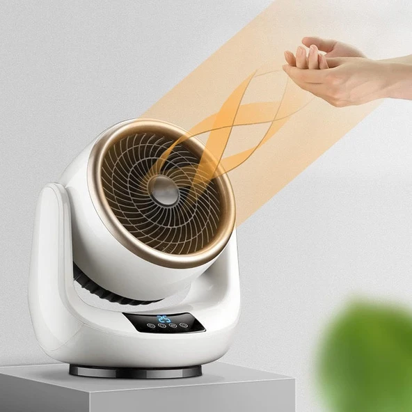 TFixol Uzaktan Kumandalı Elektrikli Isıtıcı Fanlı - Resim 2