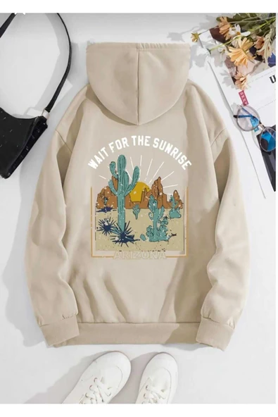 KOZİA OUTDOORS malkoçbey arizona baskılı oversize unisex  swaetşhirt ürün görseli