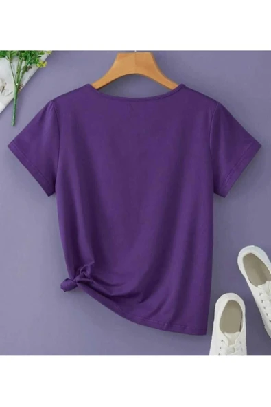 KOZİA OUTDOORS MALKOÇBEY BASKISIZ V YAKA  OVERSİZE UNİSEX BASİC T-ŞHİRT - Resim 8