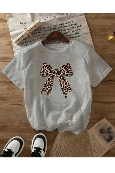 KOZİA OUTDOORS malkoçbey panter kurdela baskılı oversize unisex basic t-şhirt ürün görseli