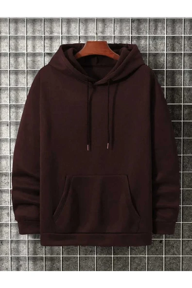 blackbonds Unisex Renkli Kapüşonlu Pembe Sweatshirt - Resim 12