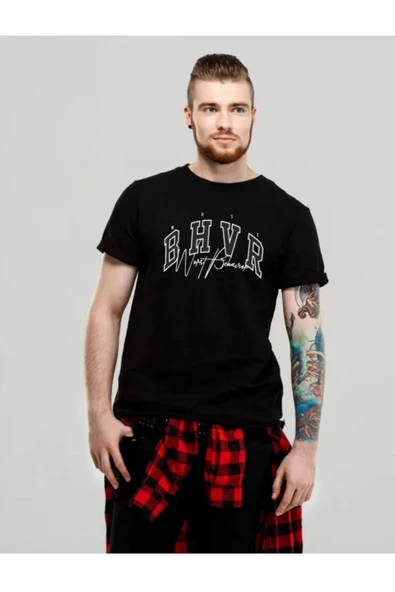 KOZİA OUTDOORS vengeance baskılı oyaka oversize unisex t-şhirt ürün görseli