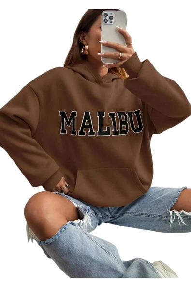 KOZİA OUTDOORS malkoçbey baskılı oversize unisex swetşhirt - Resim 5