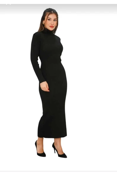 KOZİA OUTDOORS malkoçbey  Kadın  Dik Yaka Kaşkorse kalem elbise ( 130) cm ürün görseli