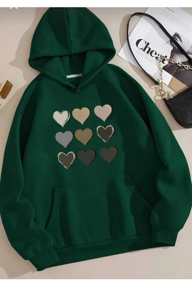 KOZİA OUTDOORS KAPÜŞONLU OVERSİZE UNİSEX SWEATŞHİRT - Resim 2