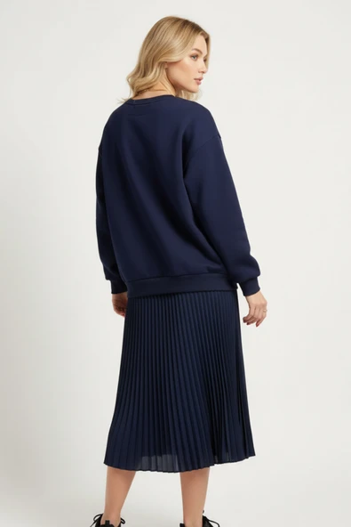 KOZİA OUTDOORS malkoçbey  oversize unisex o yaka swaetşhirt - Resim 8