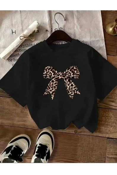 KOZİA OUTDOORS malkoçbey panter kurdela baskılı oversize unisex basic t-şhirt - Resim 6