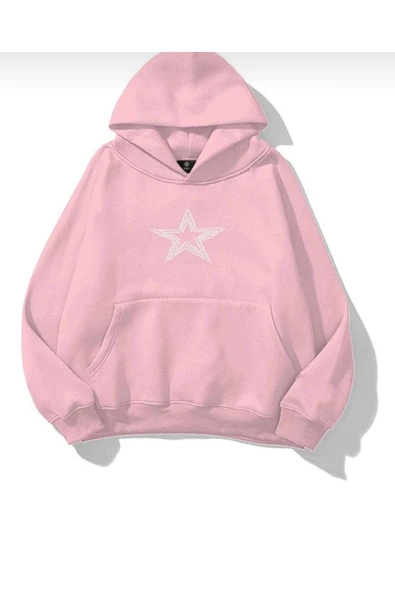 KOZİA OUTDOORS baskılı oversize unsex bisiklet yaka kadın sweatşhirt - Resim 8