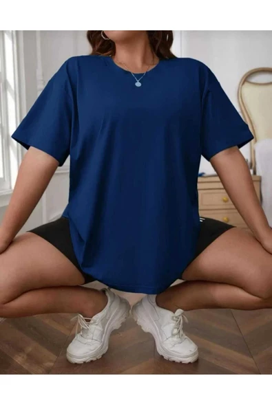 KOZİA OUTDOORS MALKOÇBEY BASKISIZ OVERSİZE UNİSEX BASİC T-ŞHİRT - Resim 8