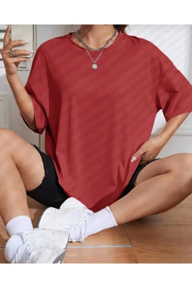 KOZİA OUTDOORS malkoçbey time baskılı oversize basic t-şhirt - Resim 4