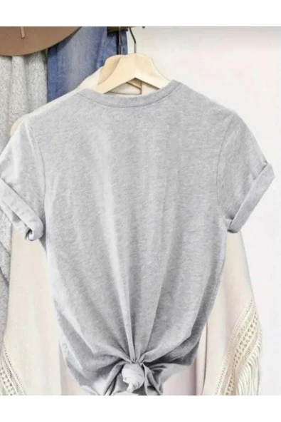 KOZİA OUTDOORS Brooklyn Yazı Baskılı Oversize Unisex Rahat Kalıp Basic Tişört - Resim 2