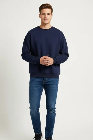 KOZİA OUTDOORS malkoçbey  oversize unisex o yaka swaetşhirt - Resim 7