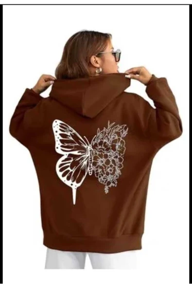 KOZİA OUTDOORS malkoçbey baskılı oversize unisex swetşhirt - Resim 5