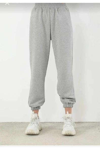 KOZİA OUTDOORS MALKOÇBEY  Kadın Siyah Beli Ve Paçası Lastikli Cepli Eşofman Altı ürün görseli