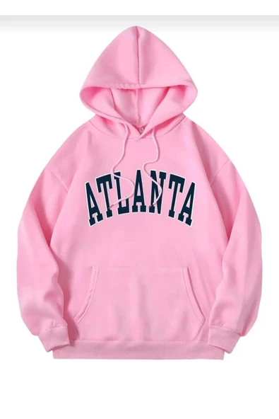 KOZİA OUTDOORS baskılı kapüşonlu unisex oversize sweatşhirt - Resim 2