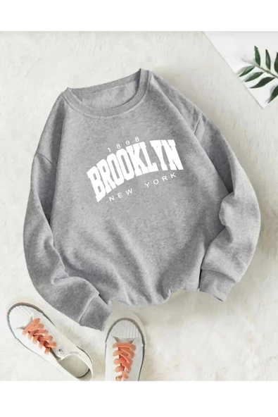 KOZİA OUTDOORS baskılı oyaka  unisex oversize sweatşhirt - Resim 2