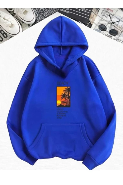 KOZİA OUTDOORS malkoçbey baskılı oversize unisex sweatşirt ürün görseli