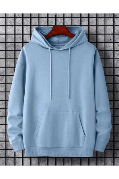 KOZİA OUTDOORS kapüşonlu oversize unisex sweatşhirt - Resim 4