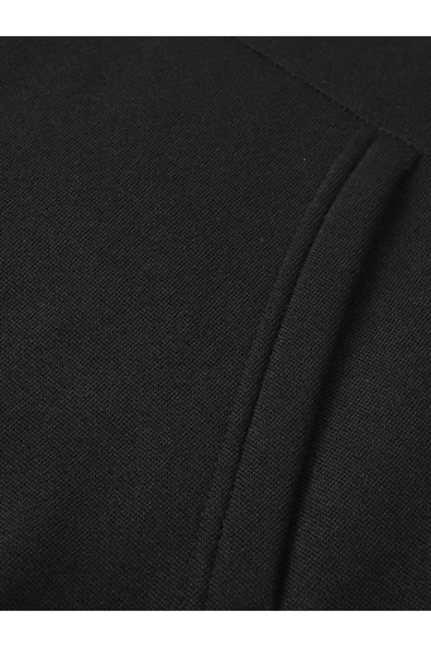 blackbonds Gezegen Baskılı Oversize Kapüşonlu Sweatshirt - Resim 4