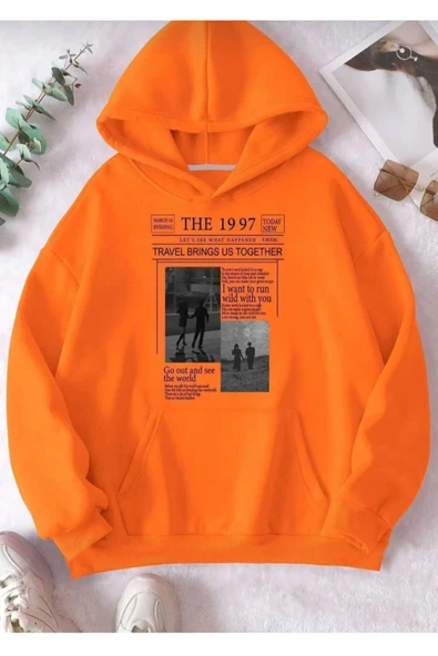 KOZİA OUTDOORS malkoçbey baskılı oversize unisex  swetşhirt ürün görseli