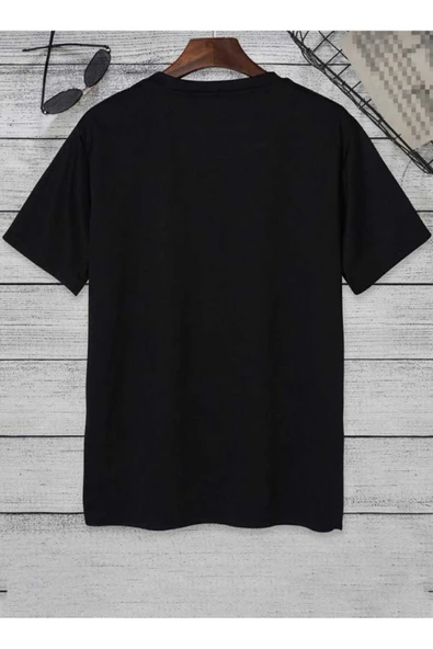 KOZİA OUTDOORS dikey baskılı o yaka oversize unisex basic t-şhirt - Resim 8