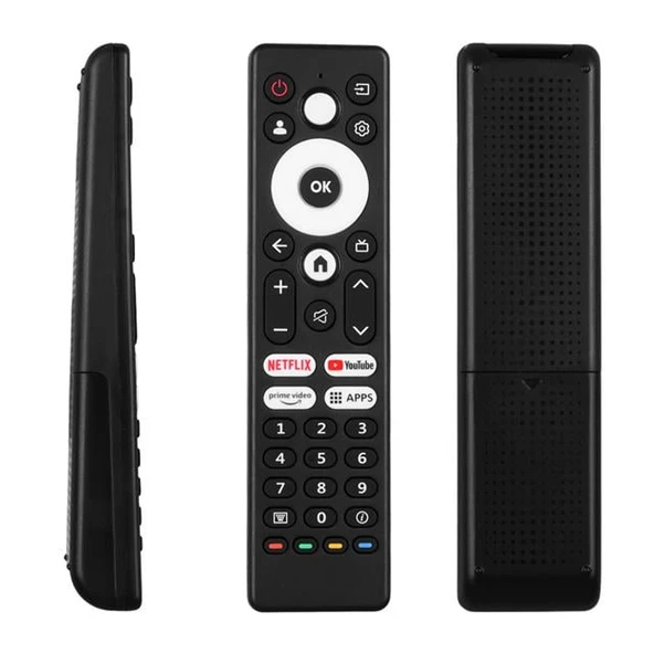 Arçelik A65 E 795 B / Beko B43 D 697 B / Grundig 55 GKU 700 Netflix-Youtube-Prime-APPS Ses Komutsuz Lcd Led Tv Kumanda ürün görseli 1