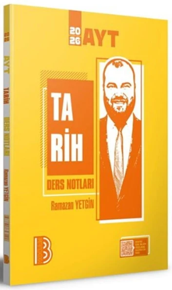 2026 AYT Tarih Ders Notları Benim Hocam Yayınları ürün görseli 1