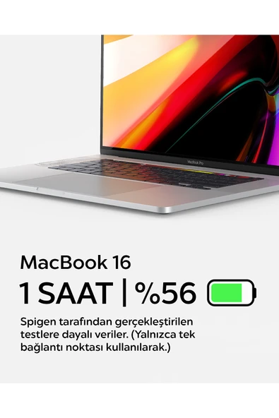 Spigen ArcStation Pro 65W Hızlı Şarj Adaptörü Beyaz PE2204EU - ACH05164 - Resim 8