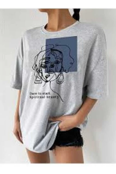 KOZİA OUTDOORS malkoçbey baskılı oyaka oversize unisex t-şhirt ürün görseli