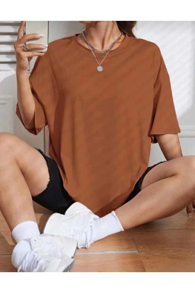 KOZİA OUTDOORS malkoçbey time baskılı oversize basic t-şhirt - Resim 10