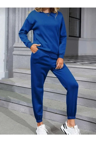 KOZİA OUTDOORS malkoçbey o yaka Eşofman Takımı Sweatshirt Jogger ürün görseli