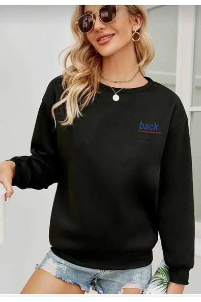 KOZİA OUTDOORS malkoçbey baskılı oversize unisex swetşhirt - Resim 2