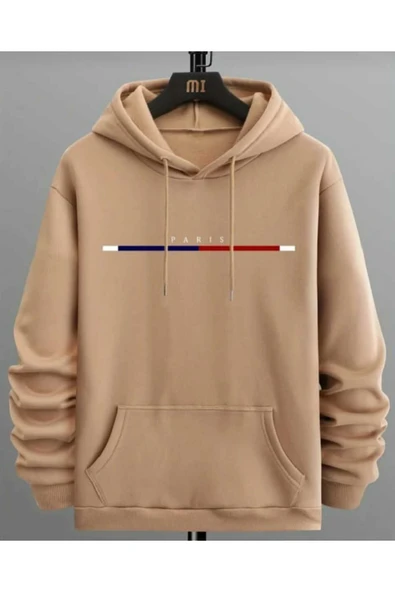 KOZİA OUTDOORS malkoçbey  paris dikey baskılı oversize unisex  swaetşhirt - Resim 2