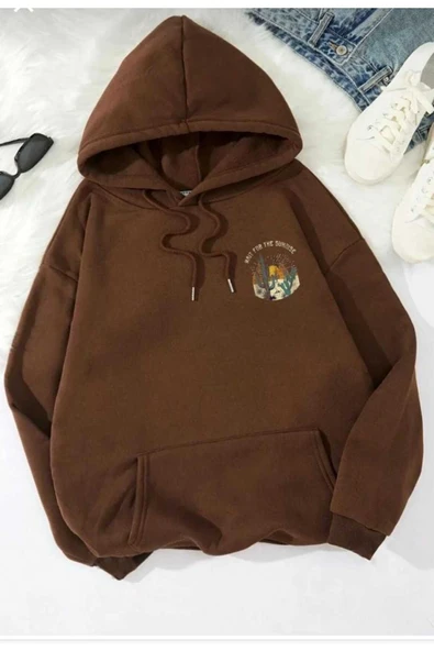 KOZİA OUTDOORS malkoçbey baskılı oversize unisex sweatşirt - Resim 3