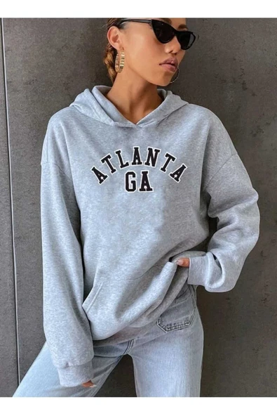 KOZİA OUTDOORS malkoçbey baskılı oversize unisex sweatşirt - Resim 3