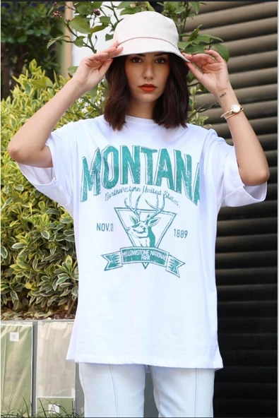 KOZİA OUTDOORS vengeance baskılı oversize unisex oyaka t-şhirt ürün görseli