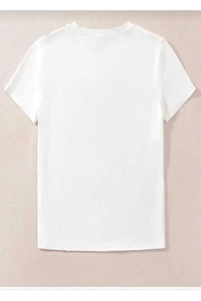 KOZİA OUTDOORS çizgi film karakterleri  baskılı oversize basic o yaka unisex t-şhirt - Resim 8