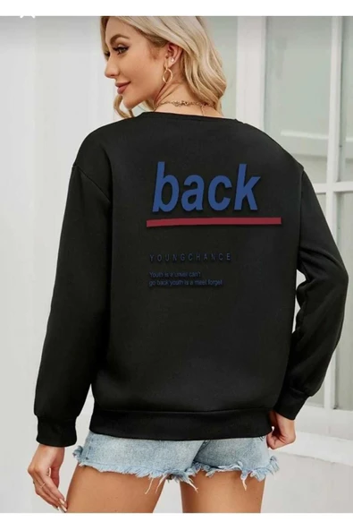 KOZİA OUTDOORS malkoçbey baskılı oversize unisex swetşhirt ürün görseli