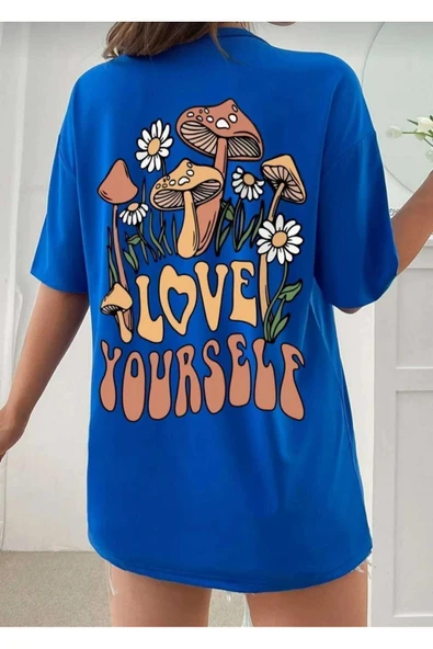 KOZİA OUTDOORS malkoçbey love yourself baskılı t-şhirt ürün görseli