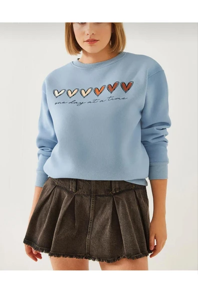 KOZİA OUTDOORS oyaka oversize unisex sweatşhirt - Resim 2