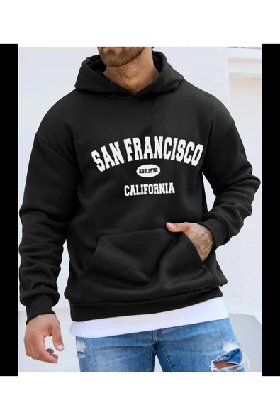 KOZİA OUTDOORS malkoçbey baskılı oversize unisex swetşhirt - Resim 9