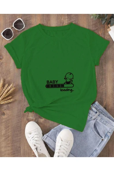 KOZİA OUTDOORS malkoçbey kadın baby loading... baskılı oversize basic t-şhirt - Resim 4