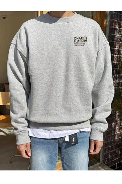 KOZİA OUTDOORS baskılı oyaka  unisex oversize sweatşhirt ürün görseli